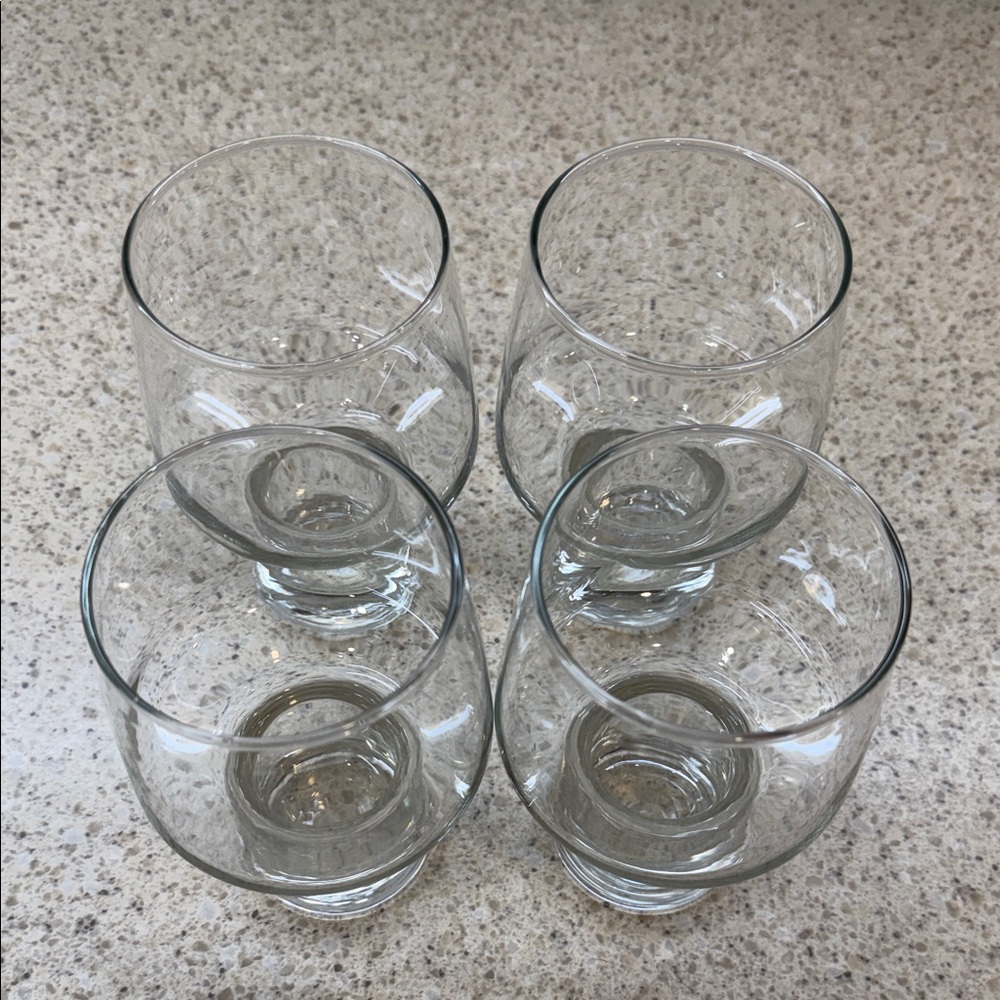 Vintage Libbey Clear Glass Drinkware Set - Picture 2 of 4
